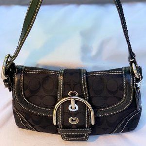 Coach Soho Signature Collection - Hobo Buckle Flap